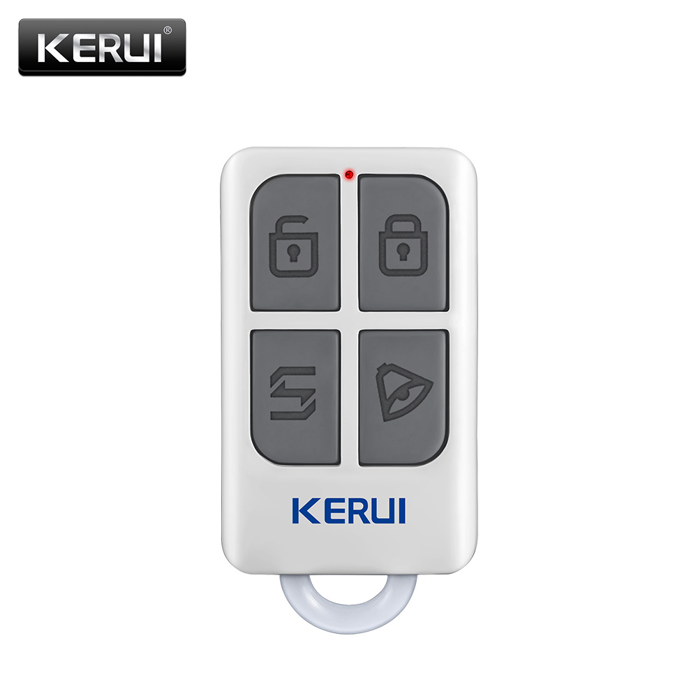Home Security Kit - KERbiomomor-Porte-clés haute performance, télécommande portable, 4