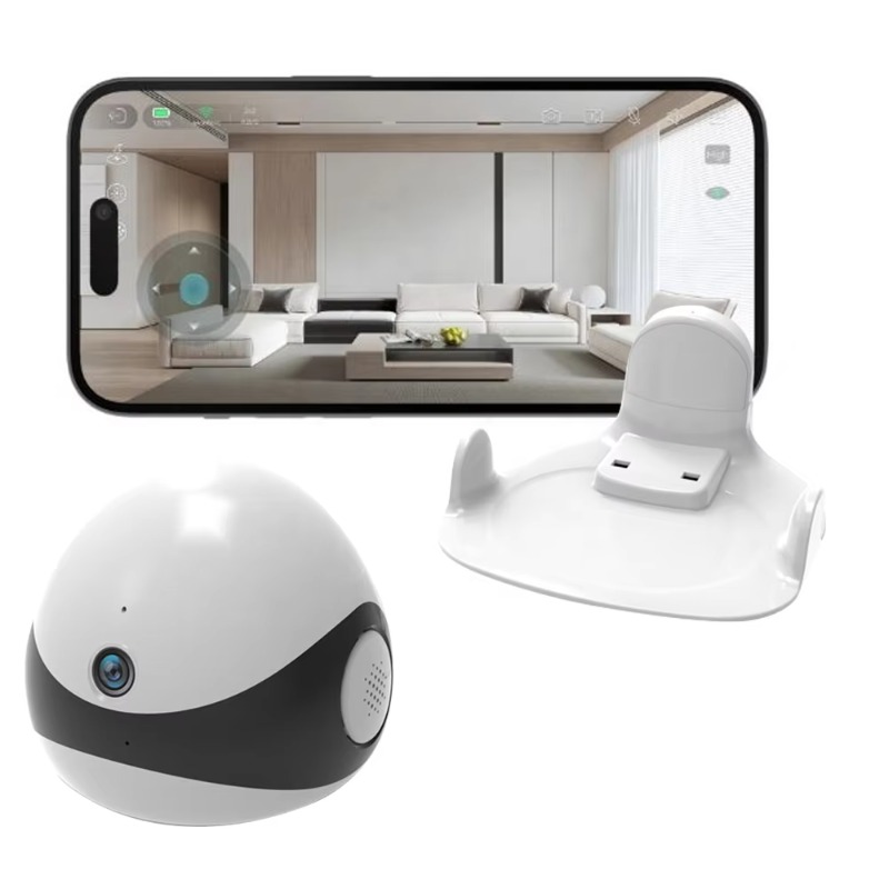 Home Security Robot - Caméra Robot Mobile Sans Fil 2K