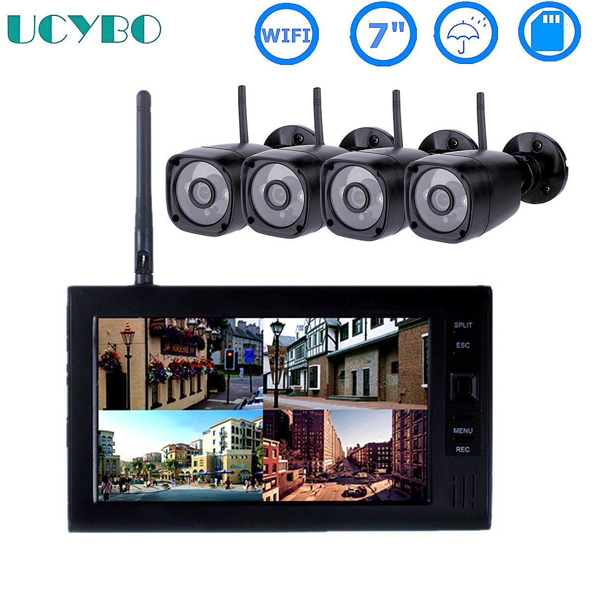 Home Security Kit - Système de sécurité CCTV avec caméra