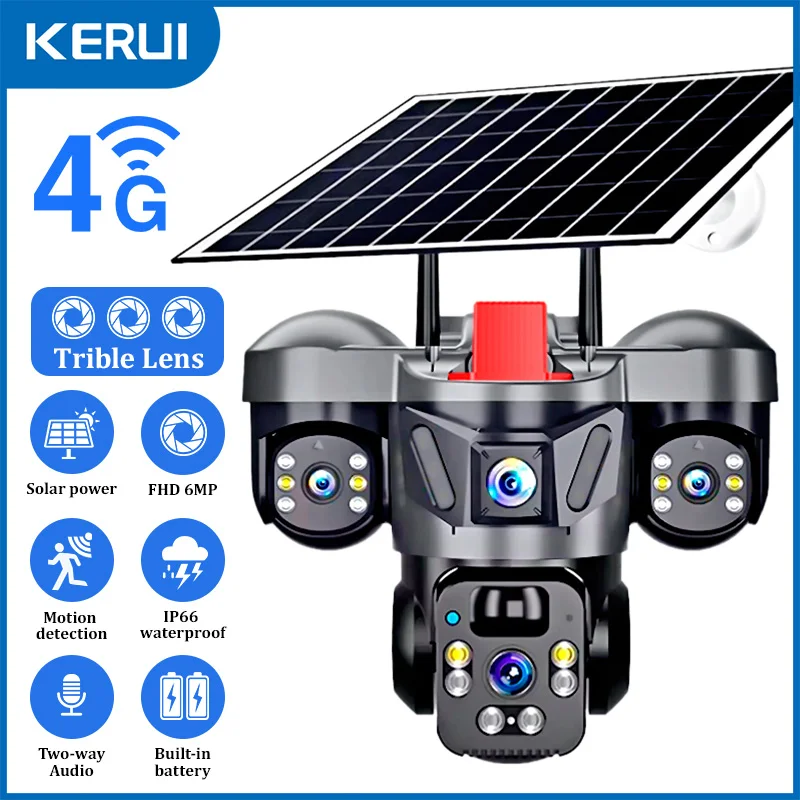 Home Security Brand - KERUI V380 Pro extérieur PTZ 6MP