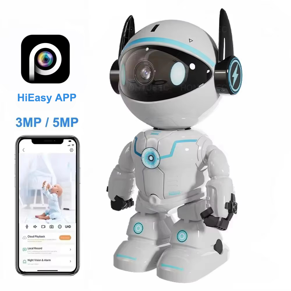 Home Security Robot - HiEasy Robot caméra 5MP Wifi intérieure
