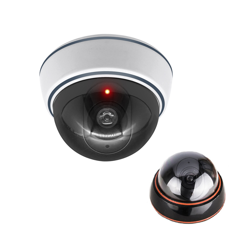 Home Security Brand - Fausse caméra dôme créative noir/blanc, Simulation