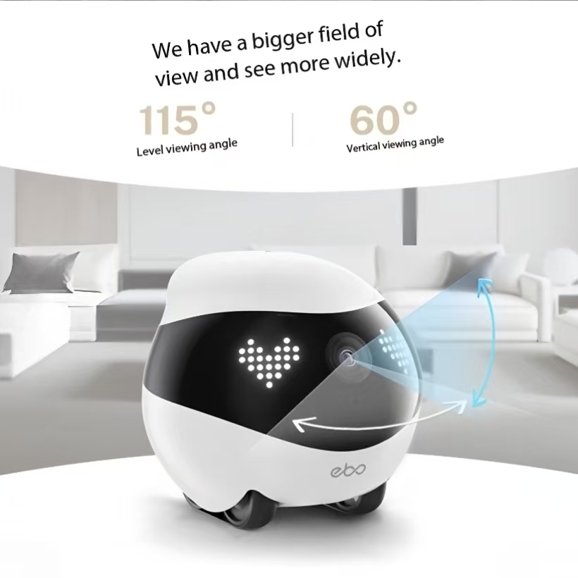 Enabot EBO AIR 2 compagnon Rob - Home Security Robot avis et prix