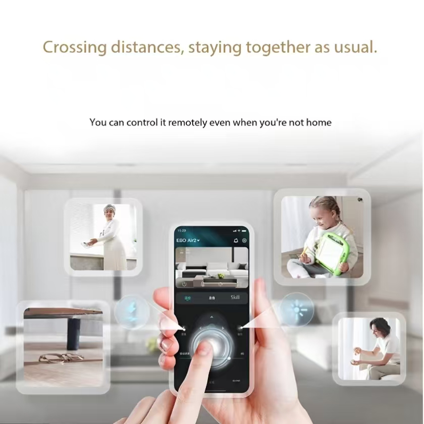 Enabot EBO AIR 2 compagnon Rob - Home Security Robot avis et prix