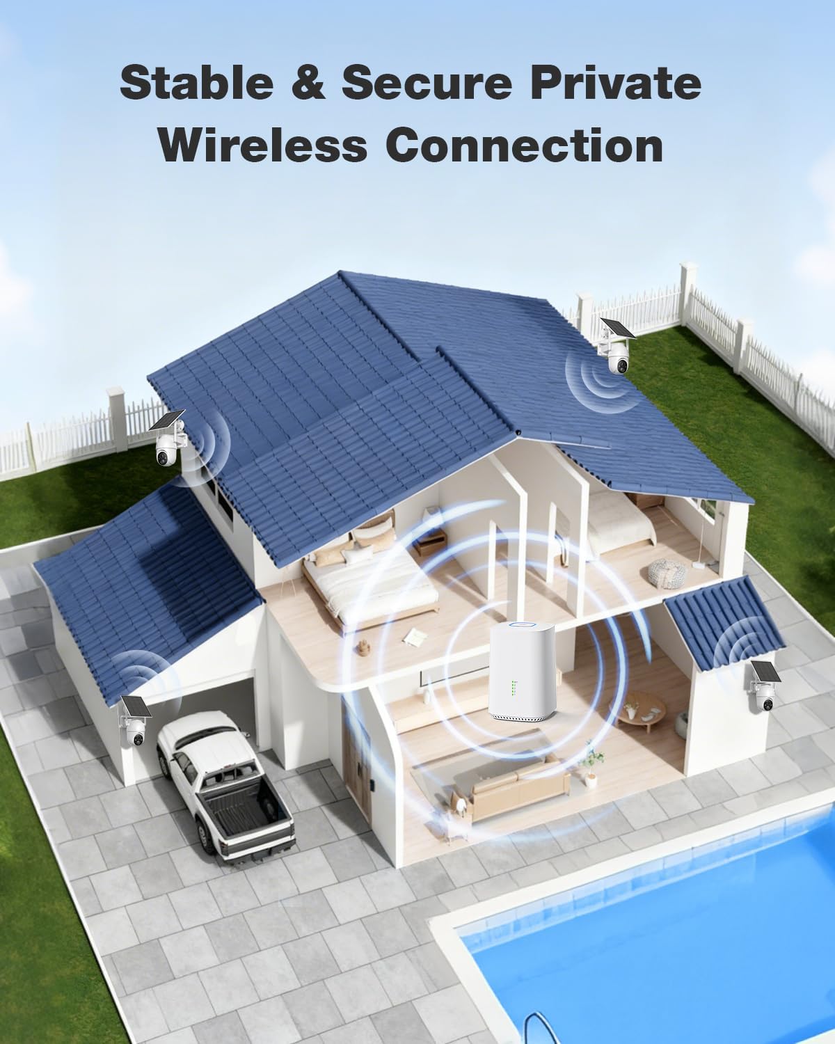 Caméra de sécurité sans fil so - Home Security No Monthly Fee avis et prix