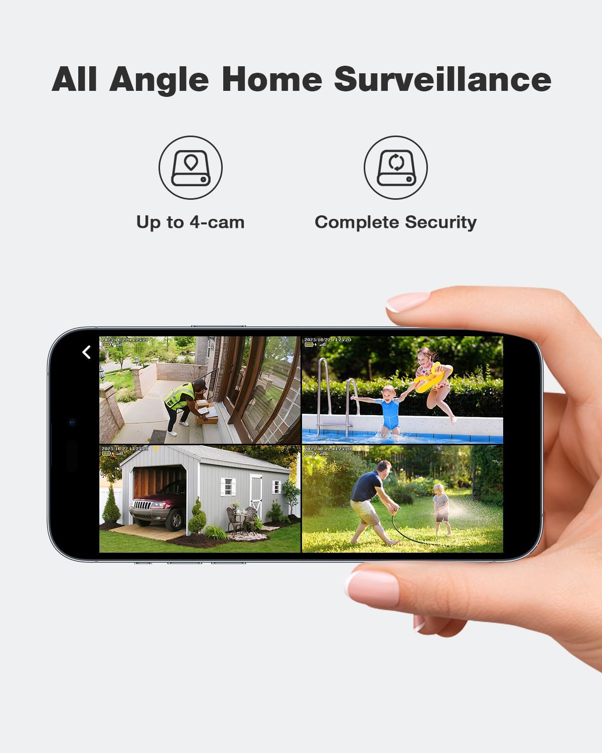 Caméra de sécurité sans fil so - Home Security No Monthly Fee avis et prix