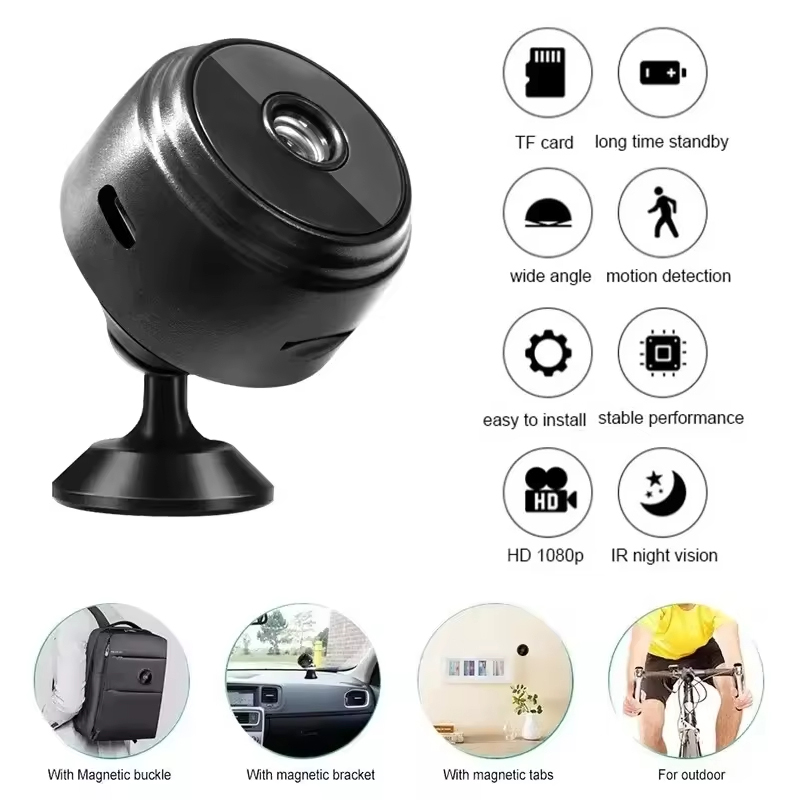 Caméra de sécurité WiFi HD 108 - Home Security Recorder avis et prix