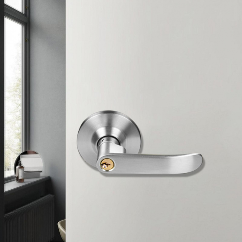 Serrure de porte à levier avec - Home Security Tips avis et prix