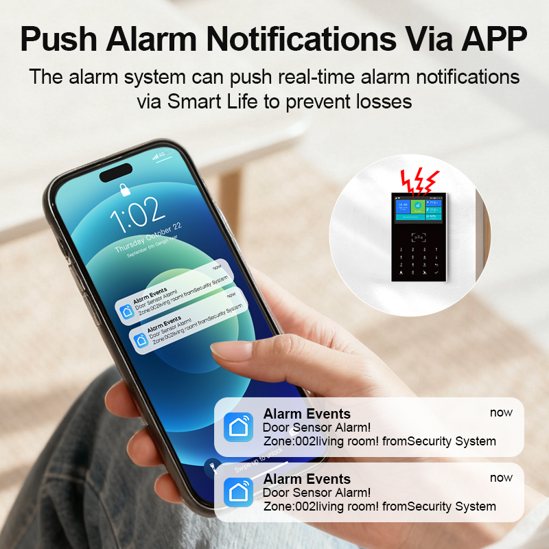 Système d’alarme maison intell - Home Security No Monthly Fee avis et prix