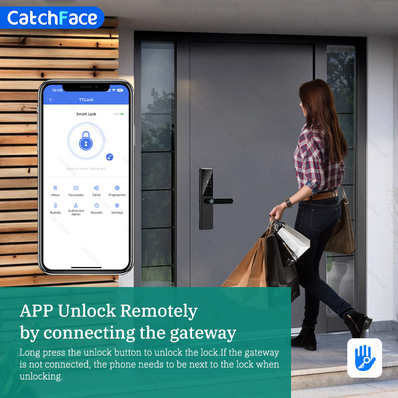 Serrure de porte intelligente  - Home Security Brand avis et prix