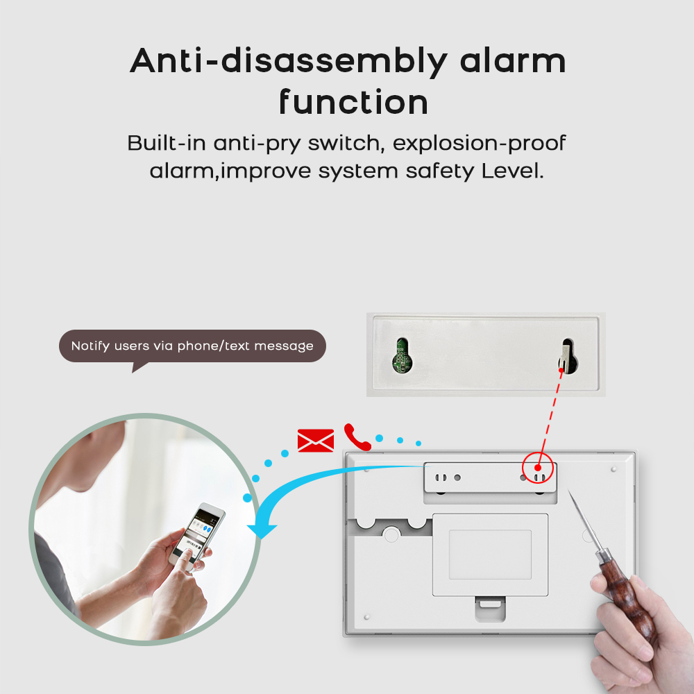 Système d'alarme sans fil 2.4G - Home Security No Monthly Fee avis et prix