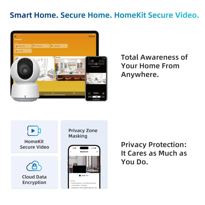 Caméra intelligente Aqara d'or - Home Security Tips avis et prix