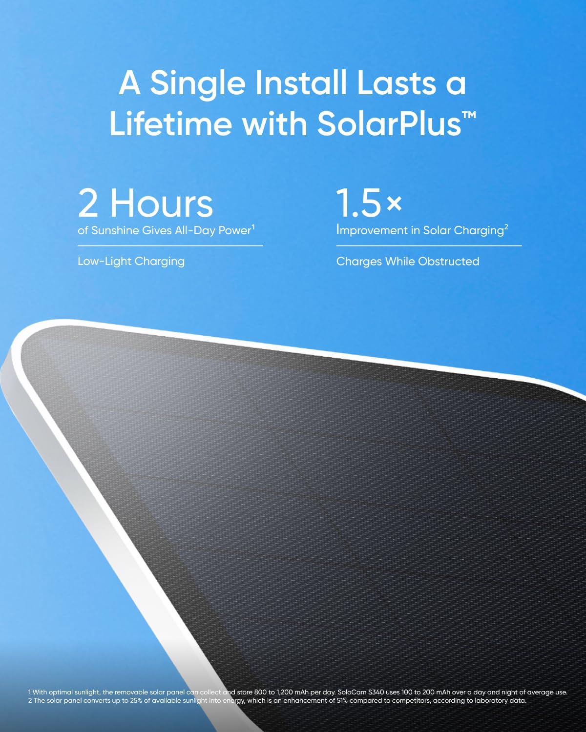 Caméra de sécurité solaire à d - Home Security No Monthly Fee avis et prix