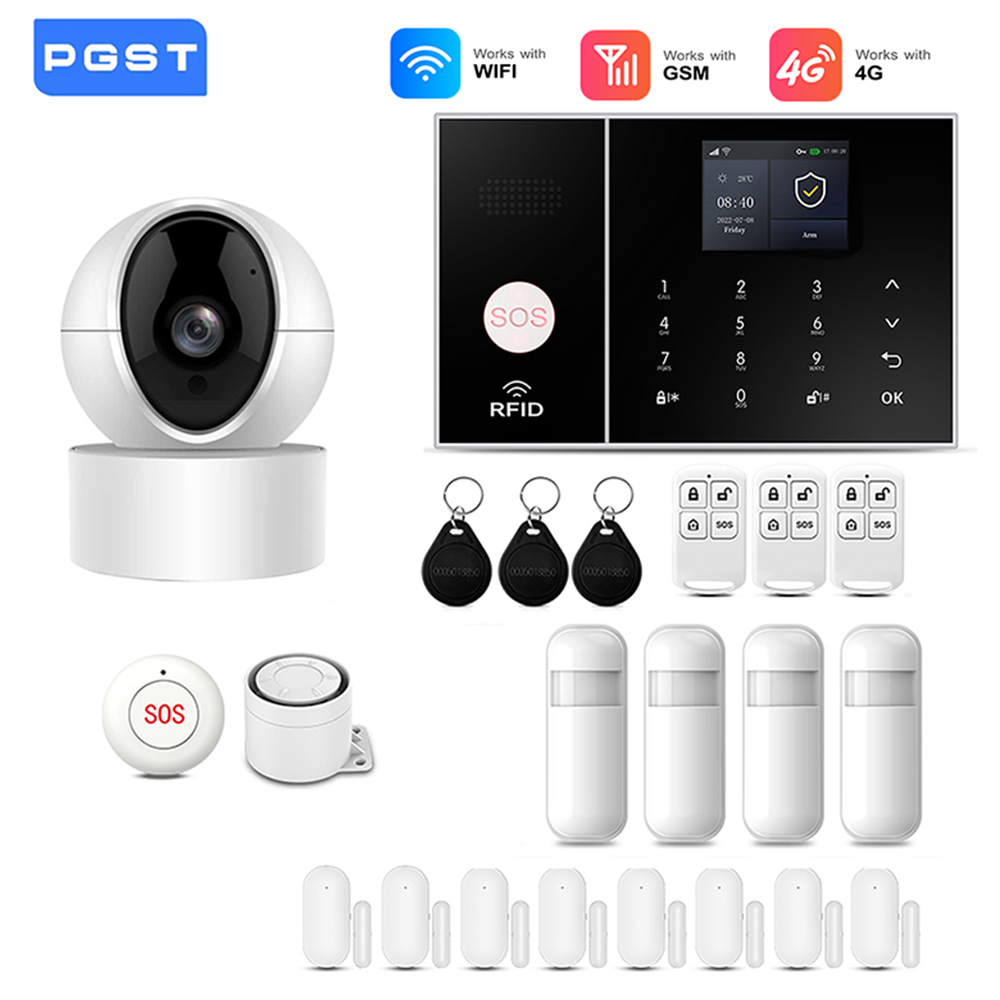 Système d'alarme intelligent p - Home Security No Monthly Fee avis et prix