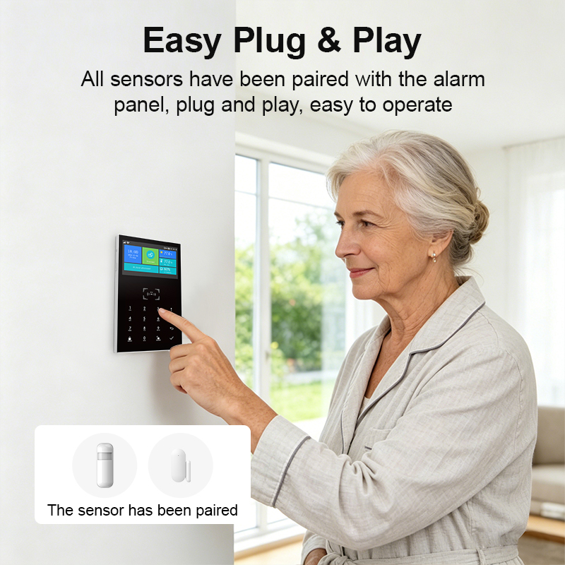 Système d’alarme GSM WiFi mais - Home Security No Monthly Fee avis et prix
