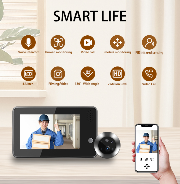 Sonnette WiFi Tuya Smartlife 4 - Home Security Video Cameras avis et prix