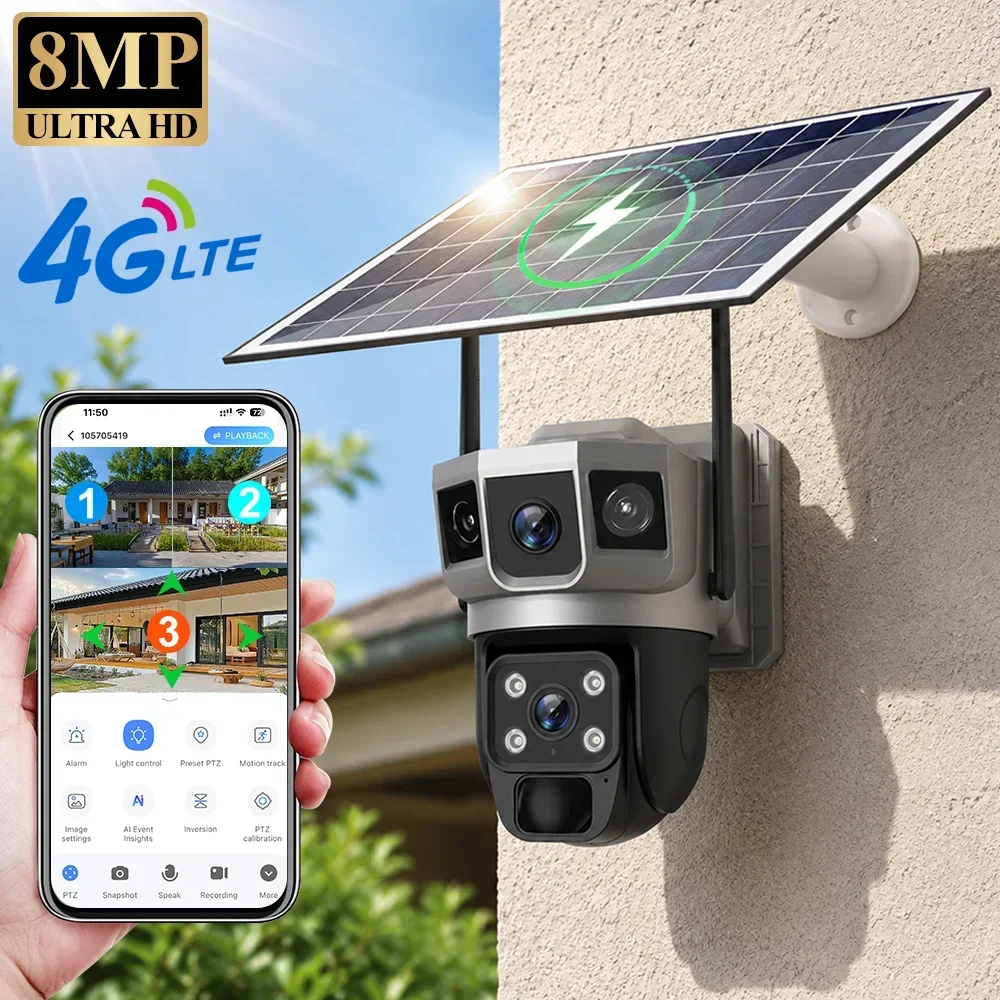 Caméra de sécurité V380 4K 3 é - Home Security Tips avis et prix
