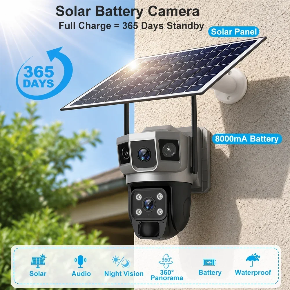 Caméra de sécurité V380 4K 3 é - Home Security Tips avis et prix