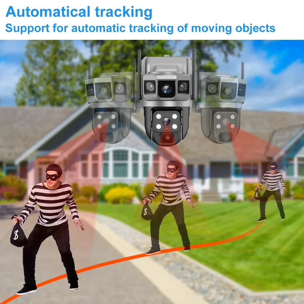 Caméra de sécurité V380 4K 3 é - Home Security Tips avis et prix
