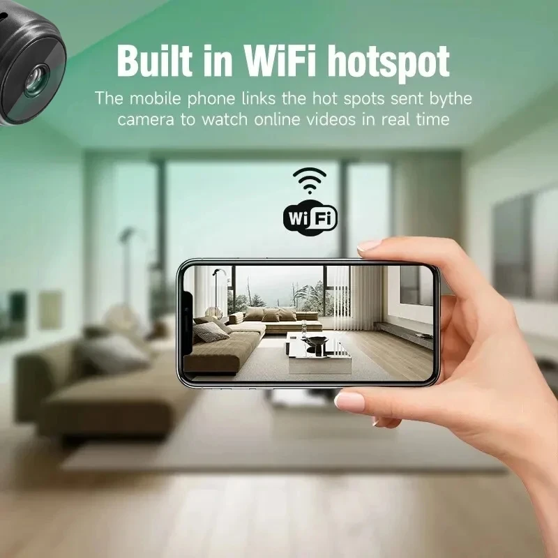 Mini caméra A9 WiFi, surveilla - Home Security Recorder avis et prix