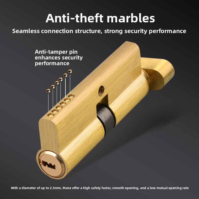 Serrure à cylindre de porte bi - Home Security Brand avis et prix