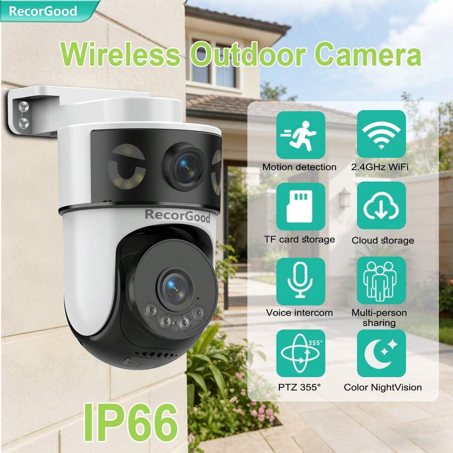 Caméra de sécurité sans fil Re - Home Security No Monthly Fee avis et prix