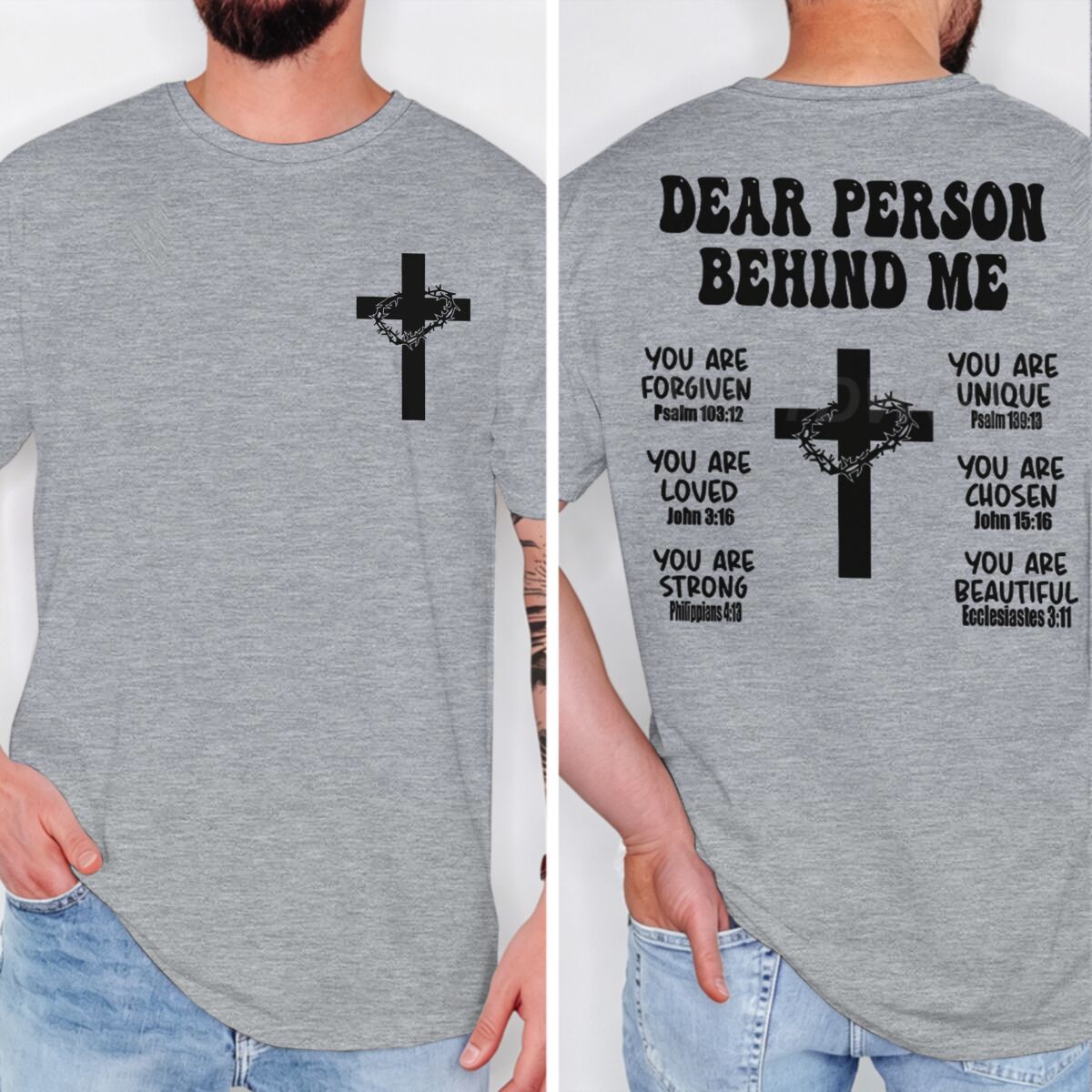 T-shirt avec verset biblique c - Home Security Companies Near Me avis et prix